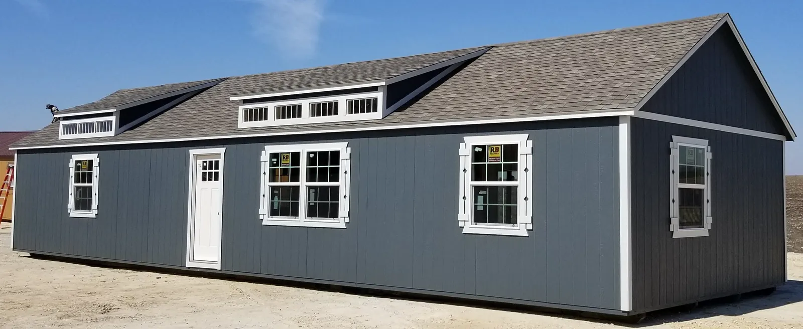 Wolf Valley gable dormer cabin shell
