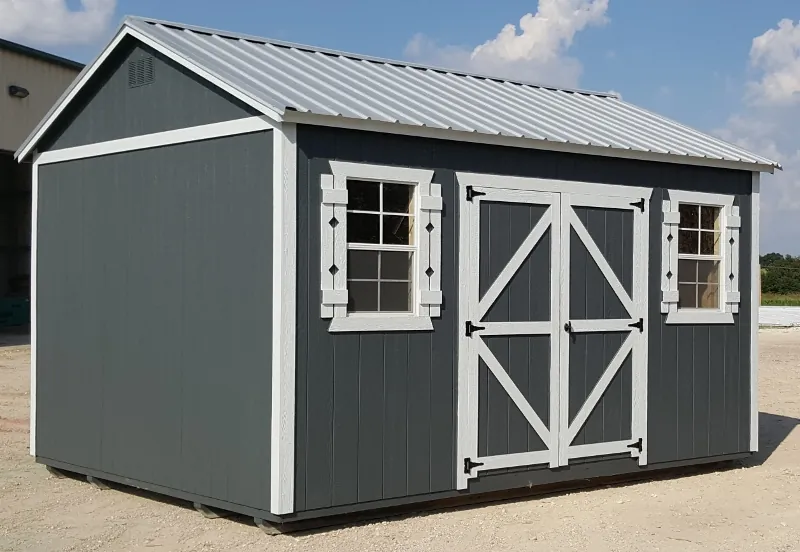 Wolf Valley shed exterior